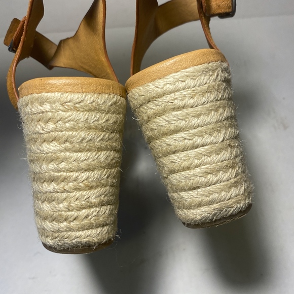 Lucky Brand wedge braided rope heels, size 8.5M. - Picture 5 of 6